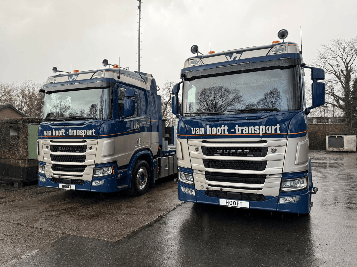 Pakjesavond bij Van Hooft Transport!